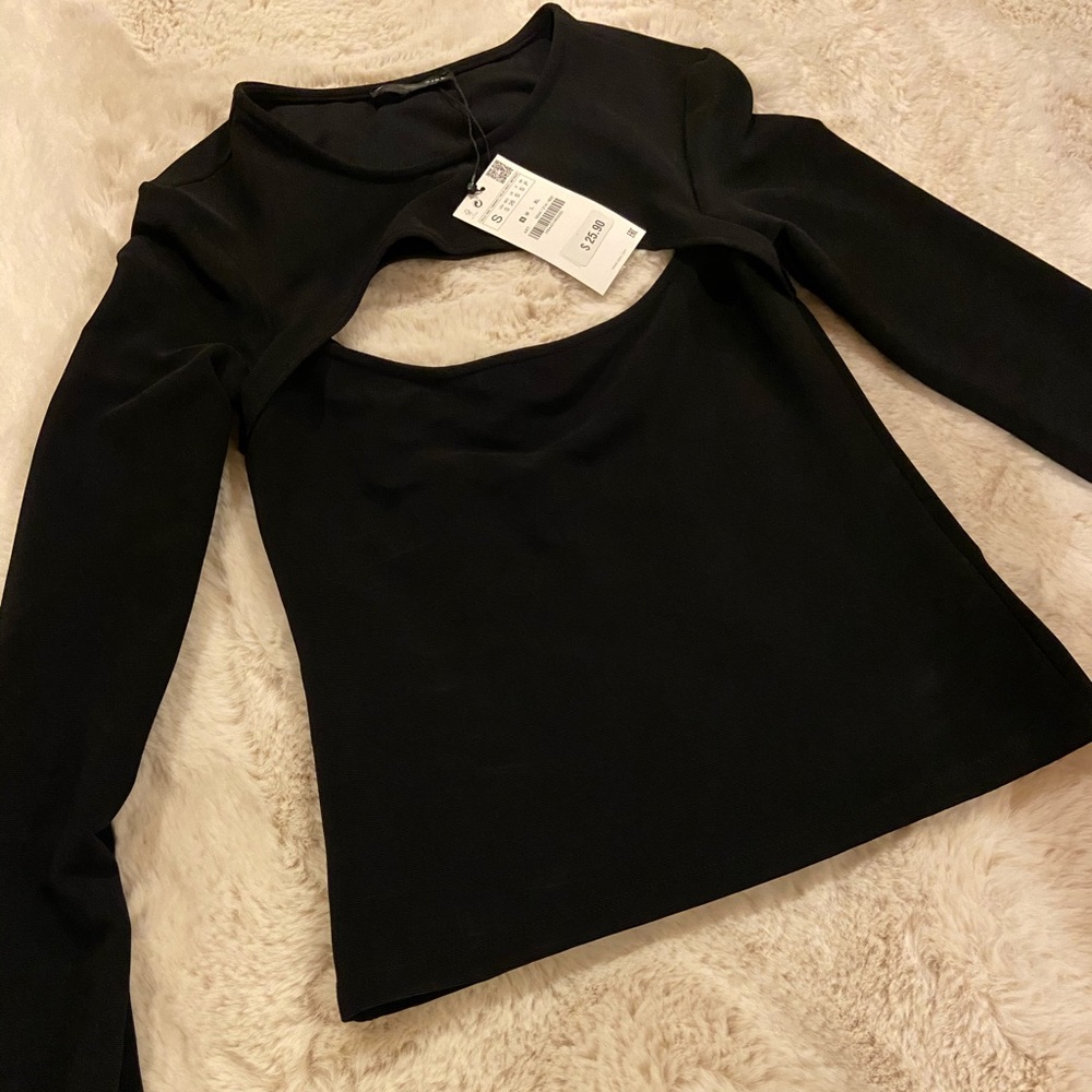 New with tags! Zara cutout top